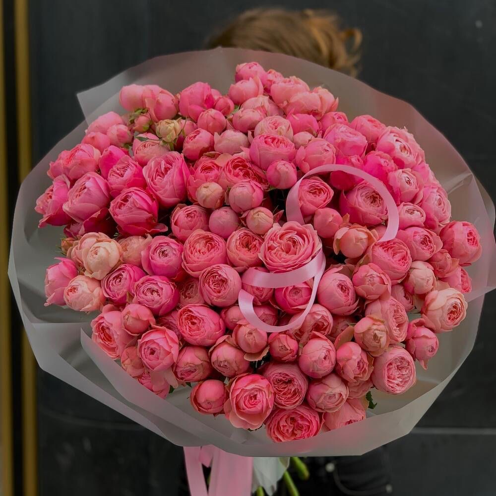 Пионовидная Роза «Сильва Пинк»